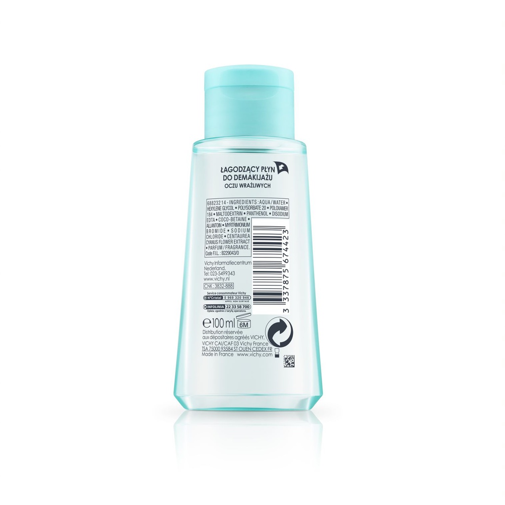 VICHY DEMAQUILLANT APAISANT YEUX SENSIBLES 100ML