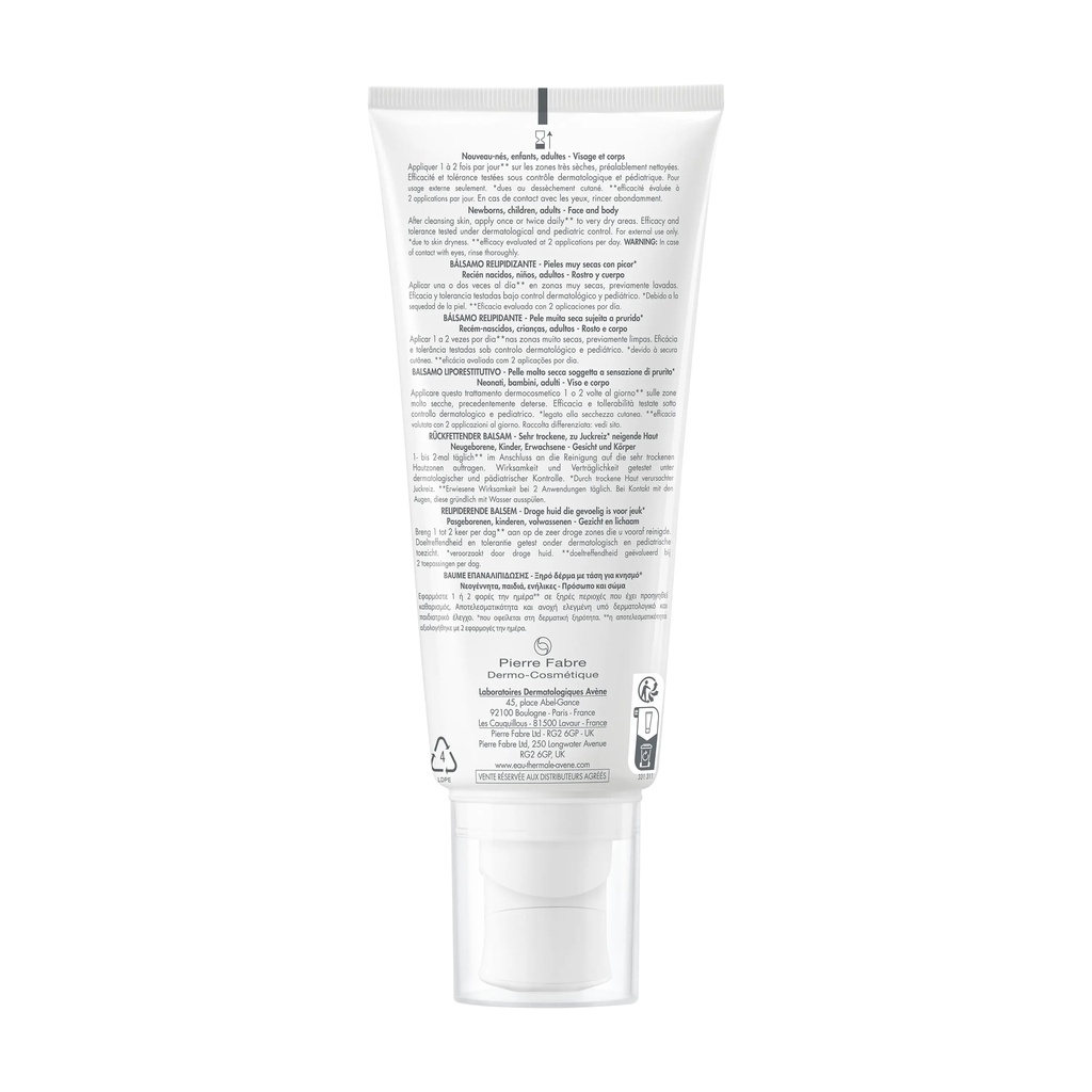 AVENE XERACALM A.D BAUME RELIPIDANT 200ML