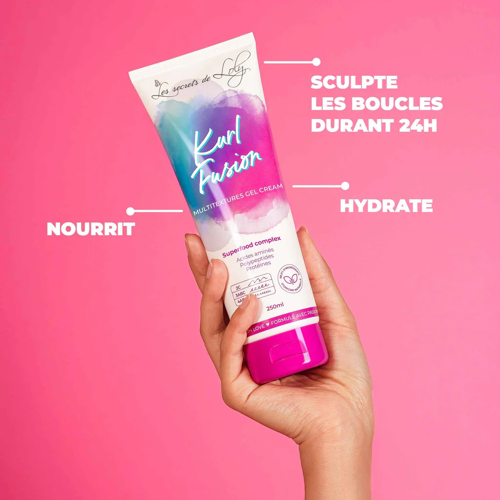 LES SECRETS DE LOLY KURL FUSION MULTITEXTURES GEL CREAM 250ML
