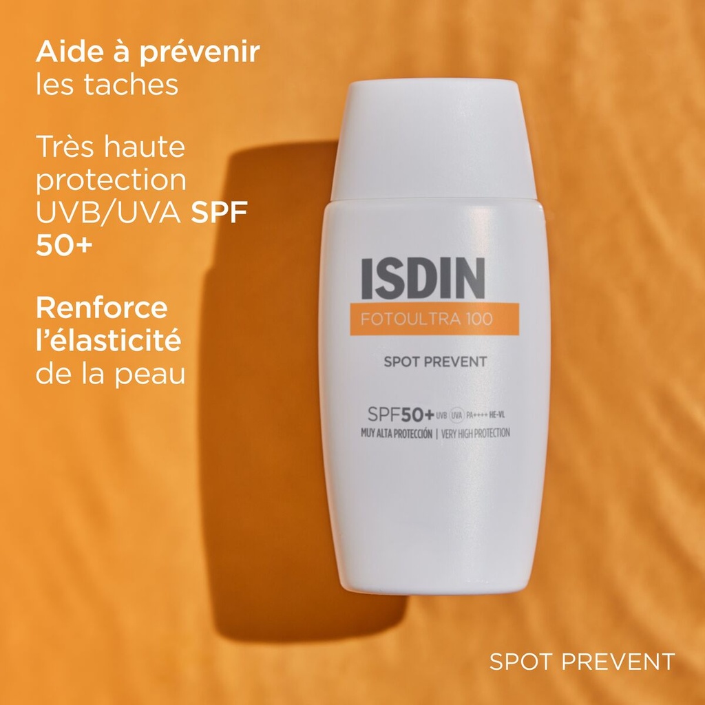 ISDIN SOLAIRE FOTO ULTRA 100 SPOT PREVENT FUSION FLUID SPF50+ 50ML