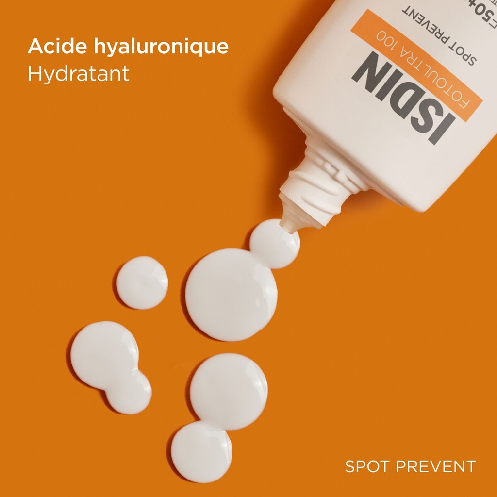 ISDIN SOLAIRE FOTO ULTRA 100 SPOT PREVENT FUSION FLUID SPF50+ 50ML