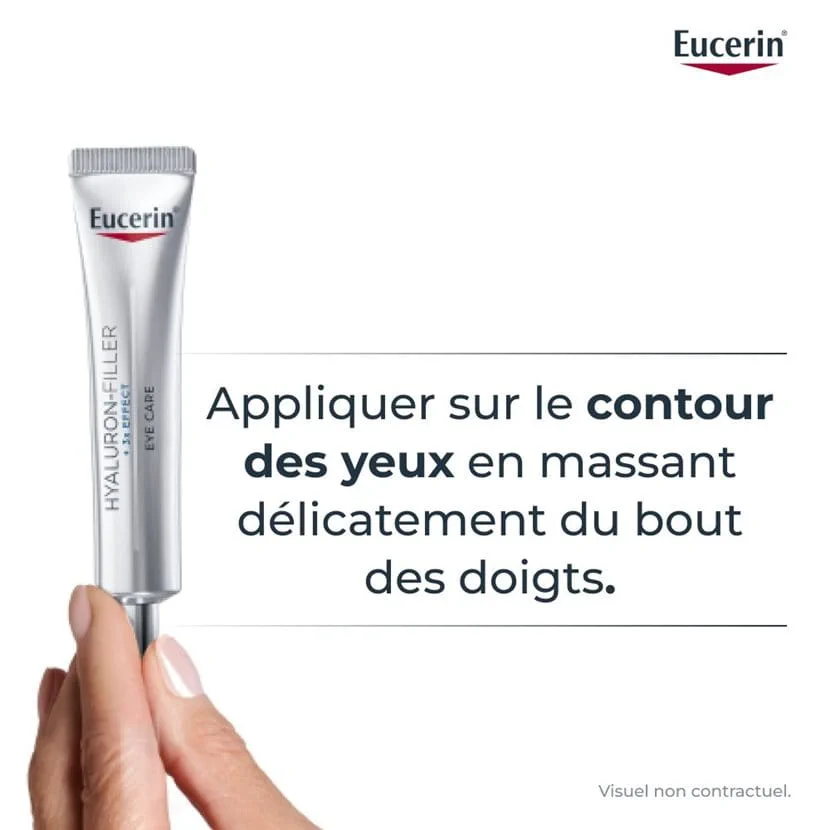 EUCERIN HYALURON-FILLER + 3X EFFECT SOIN CONTOUR DES YEUX SPF15 15ML