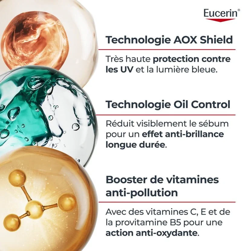 EUCERIN SUN OIL CONTROL ULTRA-LIGHT UV SERUM SPF50+ 50ML 