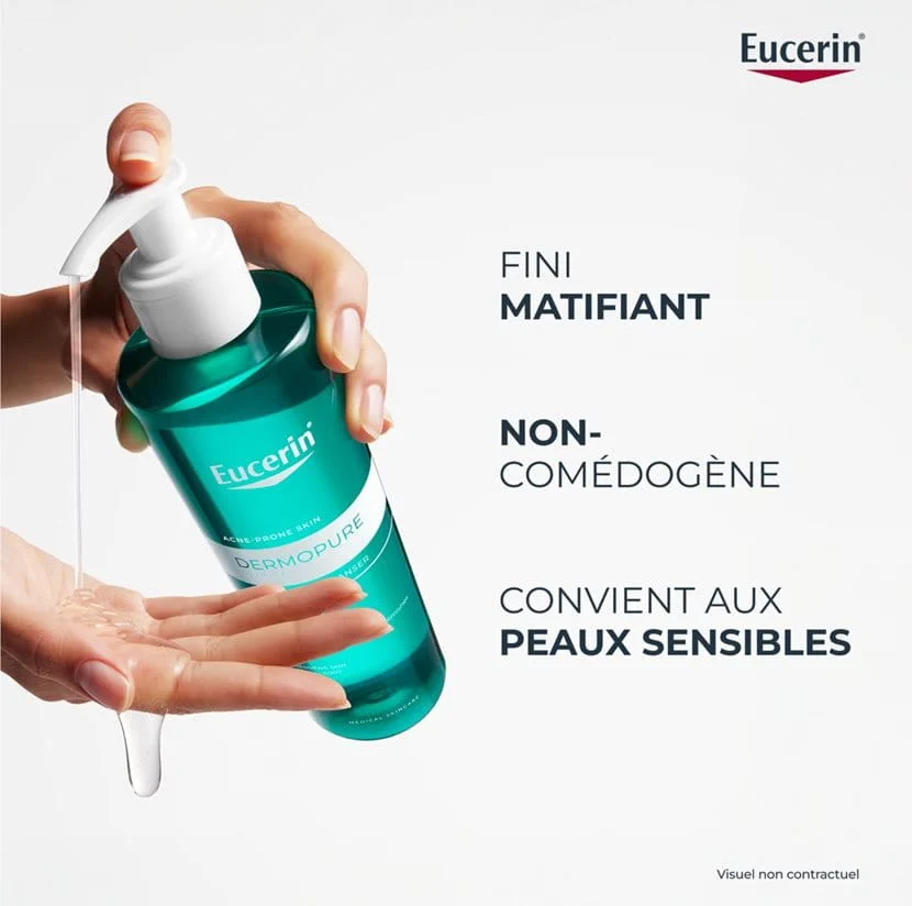 EUCERIN DERMOPURE CLINICAL GEL NETTOYANT PURIFIANT 200ML