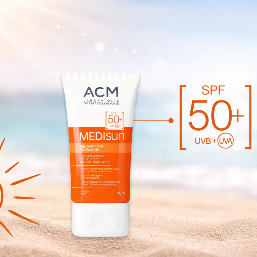 ACM MEDISUN GEL MATIFIANT SPF50+ 40ML