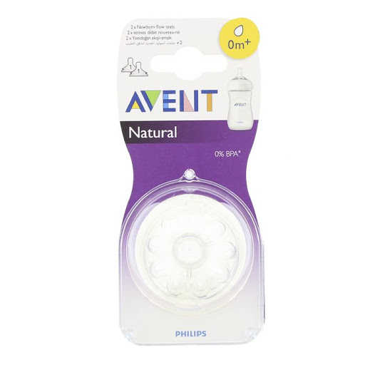 AVENT 2 TETINES NATURAL 0M+
