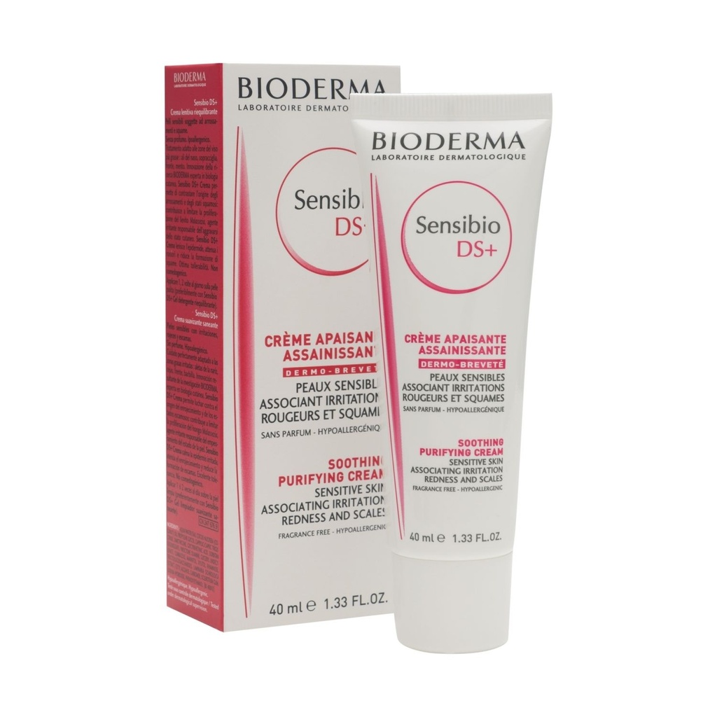 BIODERMA SENSIBIO DS+ CREME APAISANTE 40ML