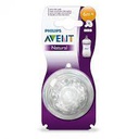 AVENT 2 TETINES NATURAL 6M+