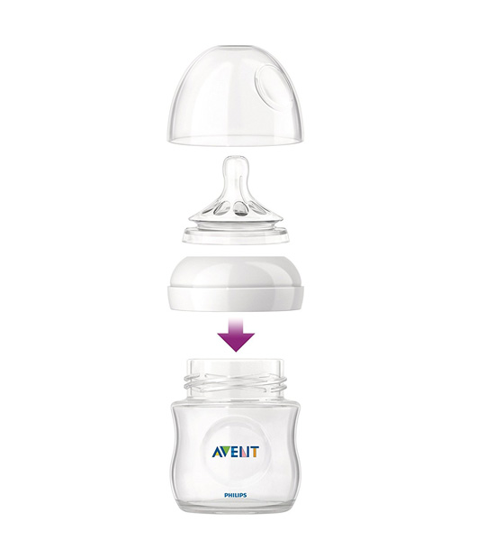 AVENT BIBERON NATURAL 125ML/4OZ