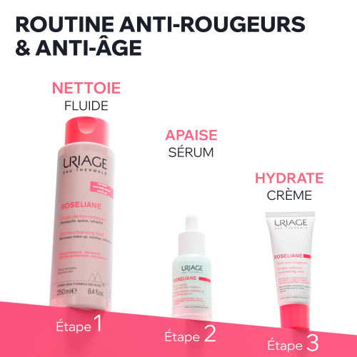 URIAGE ROSELIANE SERUM LISSANT ANTI-ROUGEURS 30ML 