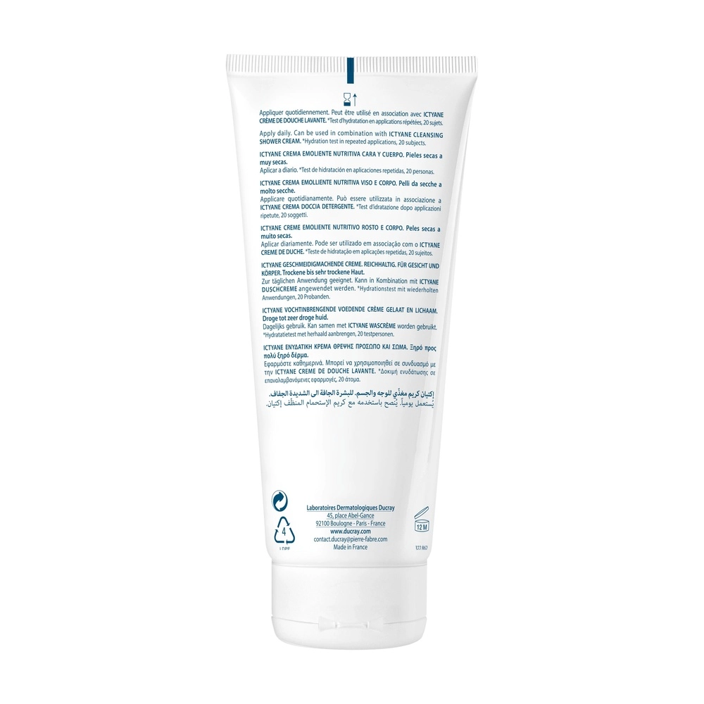 DUCRAY ICTYANE CREME ANTI-DESSECHEMENT 200ML 