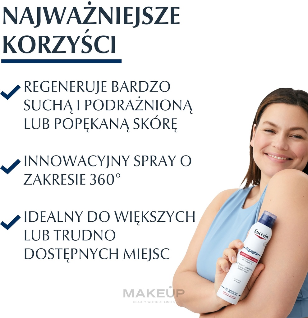 EUCERIN AQUAPHOR BAUME-SPRAY CORPS 250ML