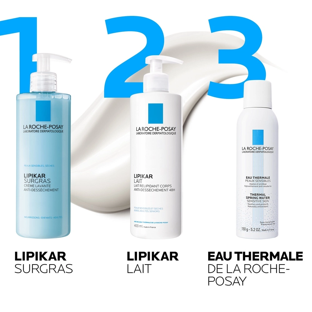 LA ROCHE POSAY LIPIKAR SURGRAS CREME LAVANTE 400ML