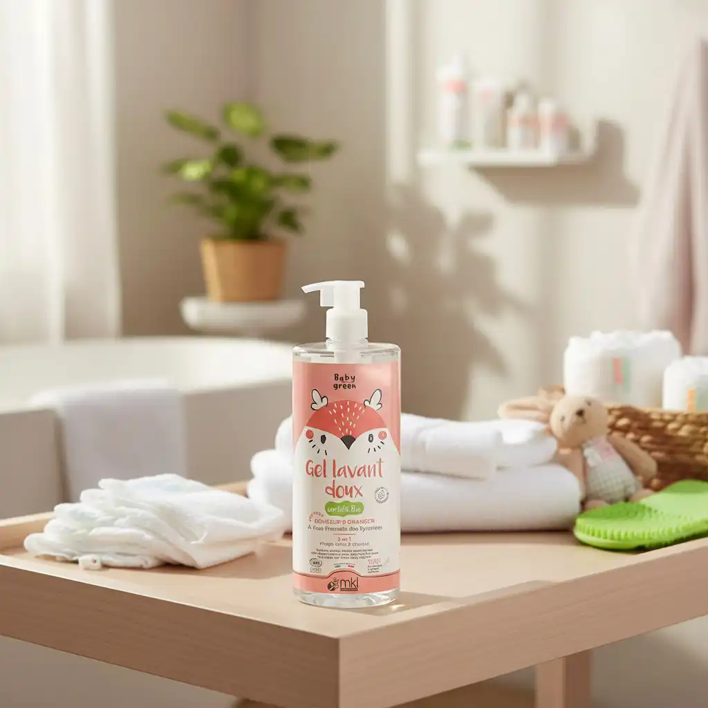 MKL BABY GREEN GEL LAVANT DOUX BIO 1L