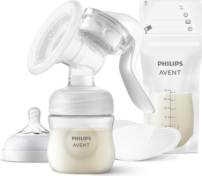 AVENT TIRE LAIT MANUEL NATUREL + TETINE 