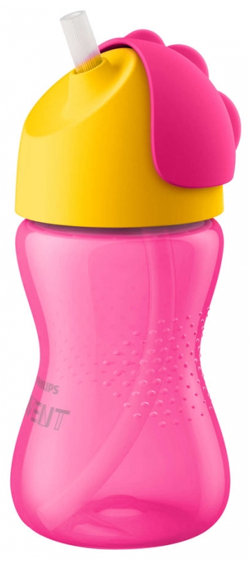 AVENT TASSE A PAILLE COURBEE 300ML 12M+