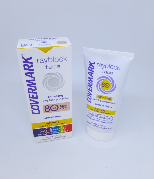 COVERMARK RAYBLOCK FACE SOFT BROWN SPF80 50ML