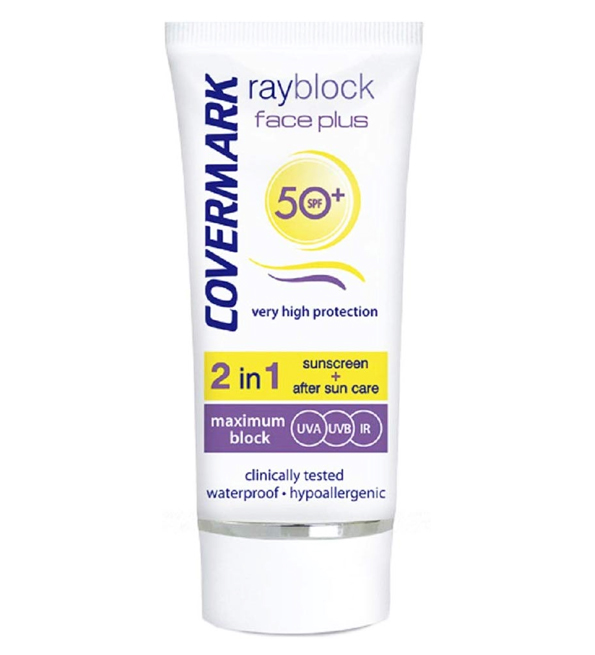 COVERMARK RAYBLOCK FACE PLUS NORMAL SOFT BROWN SPF50 50ML