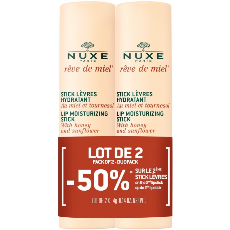 NUXE REVE DE MIEL STICK LEVRES HYDRATANT *2