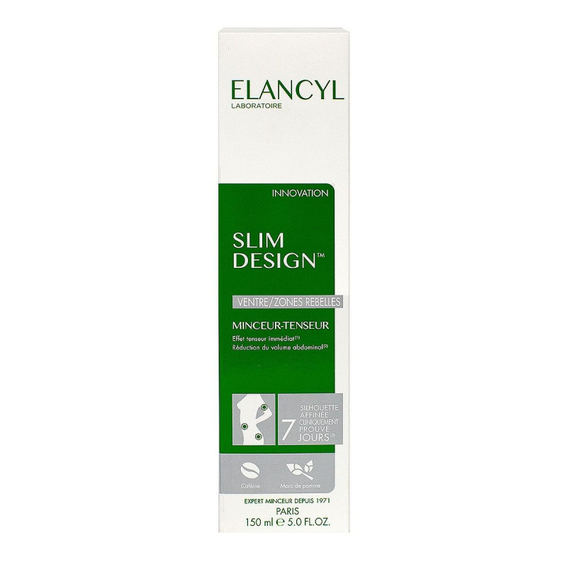 ELANCYL SLIM DESIGN MINCEUR-TENSEUR VENTRE/ZONES REBELLES 7JOURS 150ML