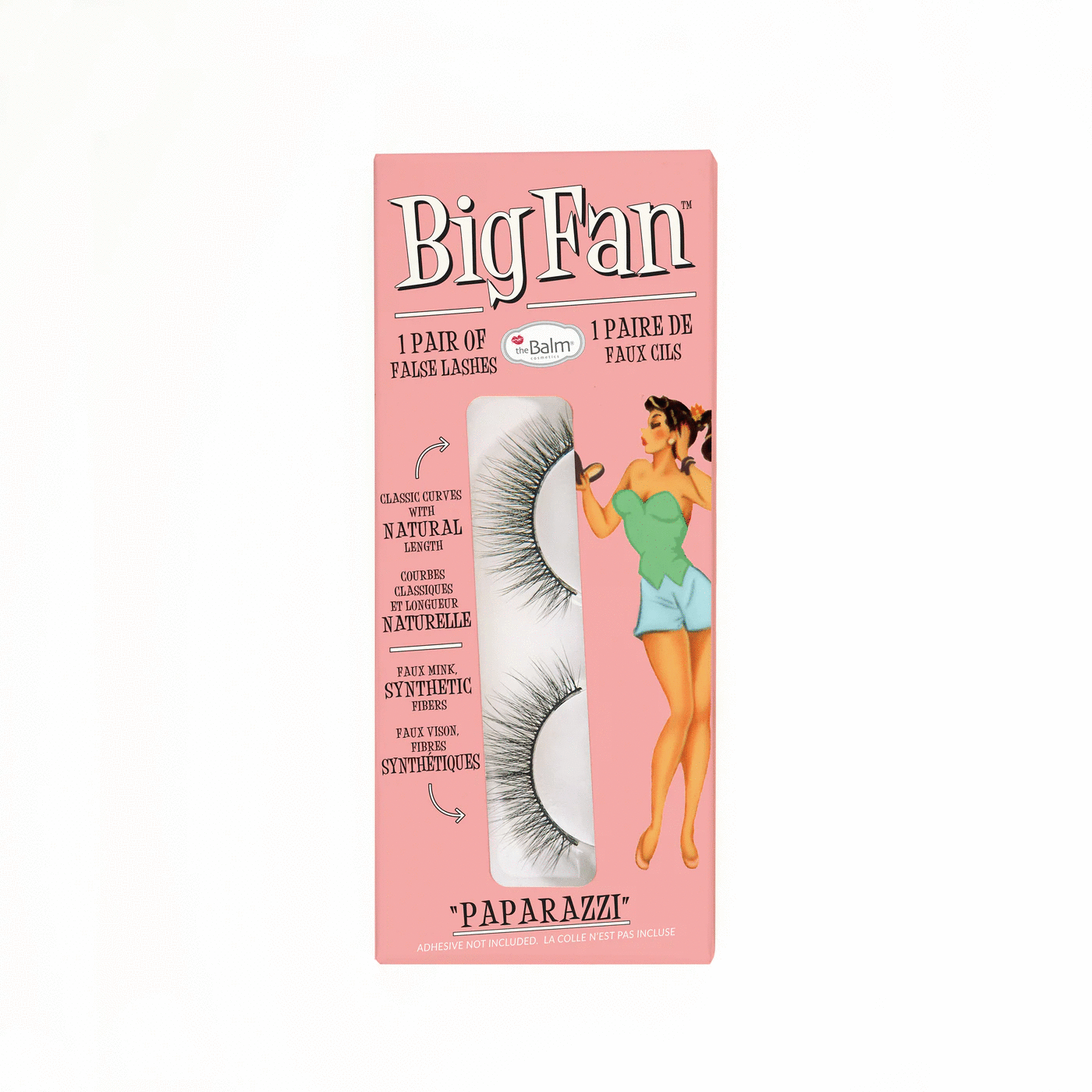 THE BALM BIG FAN LASHES PAPARAZZI NATURAL