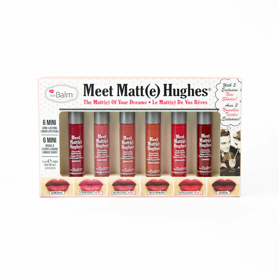 THE BALM MEET MATTE HUGHES KIT 12