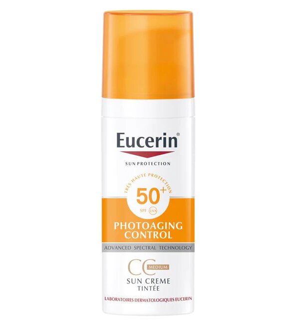 EUCERIN SUN PHOTOAGING CONTROL SUN CREME TEINTEE MEDIUM SPF50+ 50ML