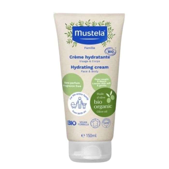 MUSTELA CREME HYDRATANTE SANS PARFUM HUILE D'OLIVE BIO 150ML