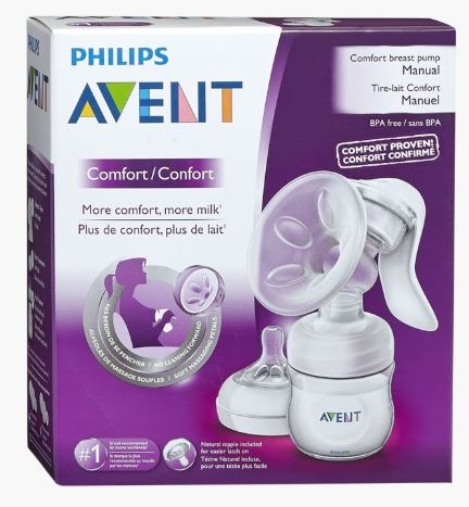 AVENT TIRE LAIT MANUEL NATUREL