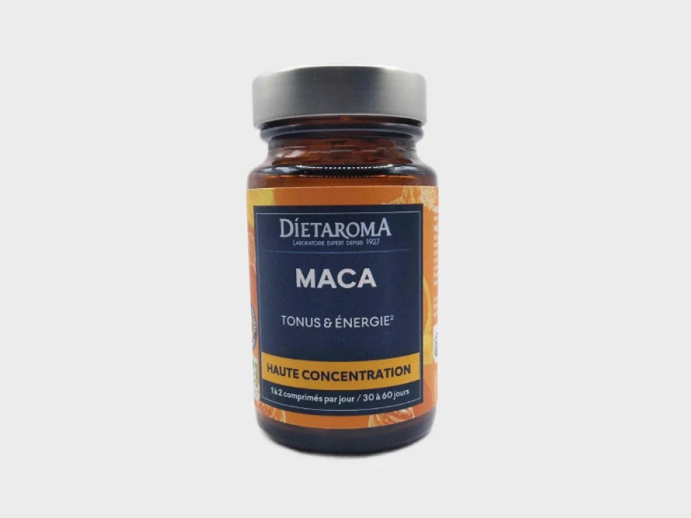 DIETAROMA MACA BIO - TONUS &amp; ENERGIE - 60 COMPRIMES