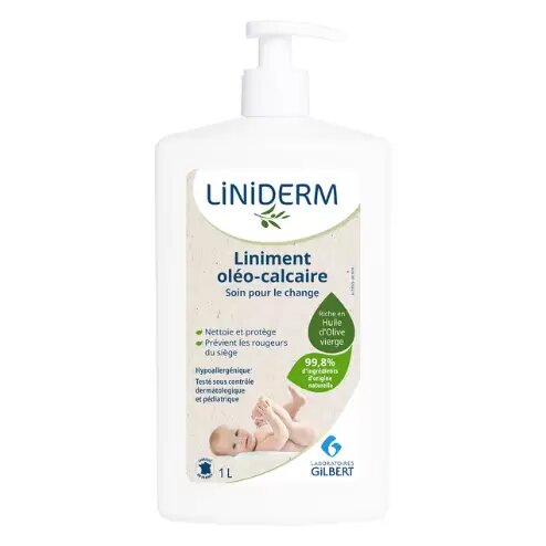 GILBERT LINIDERM LINIMENT OLEO-CALCAIRE STABILISE POMPE 1L