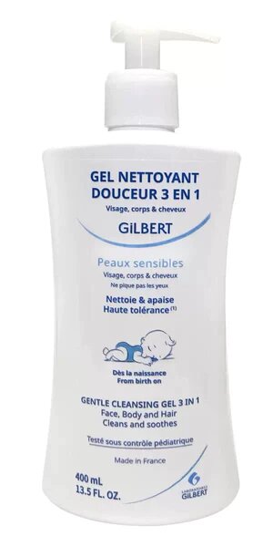 GILBERT GEL NETTOYANT DOUCEUR 3EN1 400ML