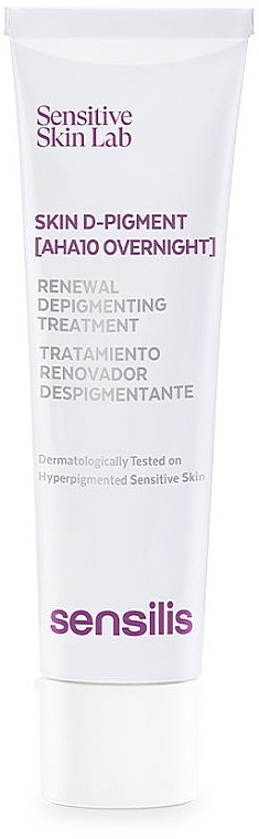 SENSILIS SKIN DPIGMENT AHA10 OVERNIGHT 30ML