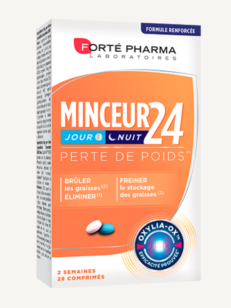 FORTE PHARMA MINCEUR 24 JOUR ET NUIT 28 COMPRIMES