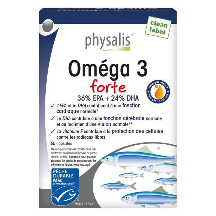 PHYSALIS OMEGA 3 FORTE - 60 CAPSULES