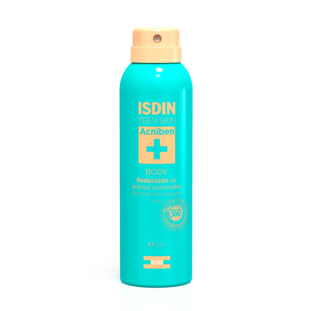 ISDIN ACNIBEN+ SPRAY BOUTONS DU CORPS 150 ML