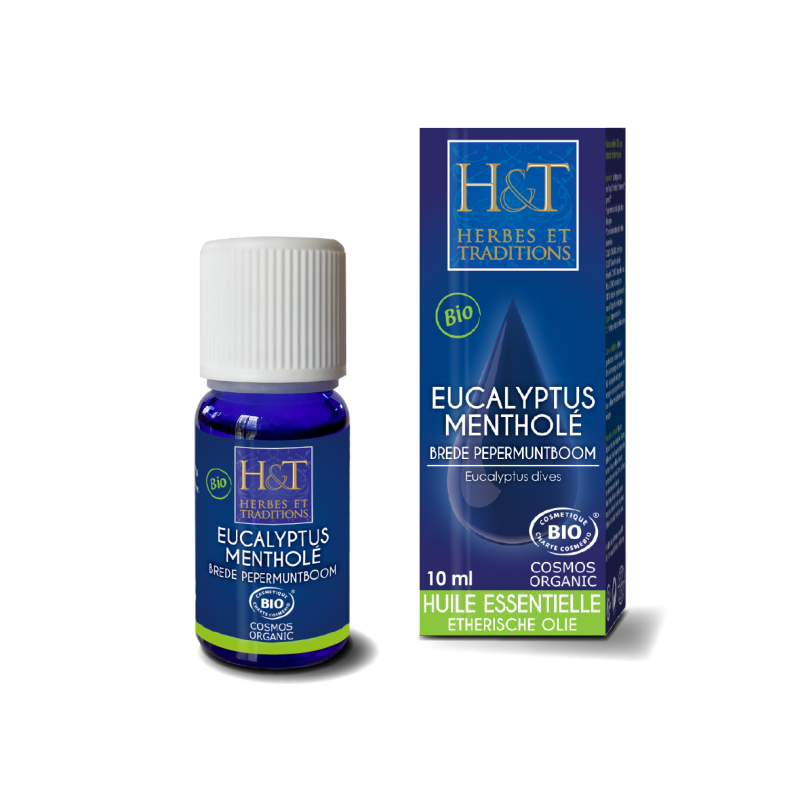 HERBES HUILE ESSENTIELLE EUCALYPTUS MENTHOLE BIO 10 ML