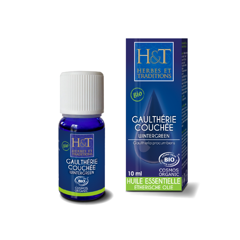 HERBES HUILE ESSENTIELLE GAULTHERIE COUCHEE BIO 10 ML