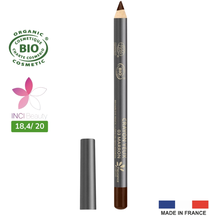 FLEURANCE NATURE CRAYON YEUX - 03 MARRON 1.1G