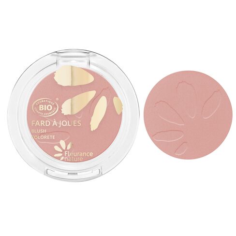 FLEURANCE NATURE FARD A JOUES - ROSE PECHE 3.5G