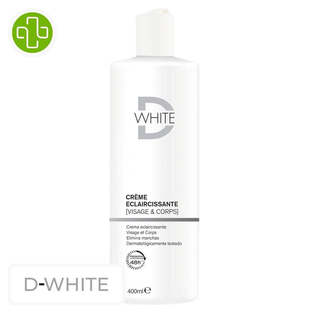 D-WHITE CREME ECLAIRCISSANTE VISAGE &amp; CORPS 400ML