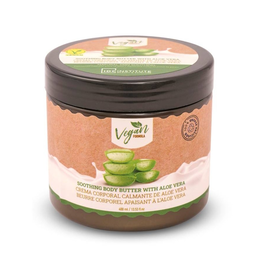 IDC BEURRE CORPOREL VEGAN FORMULA - ALOE VERA 400 ML