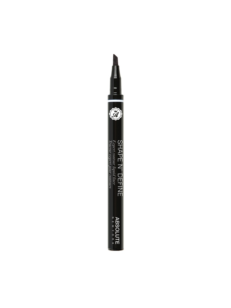 ABSOLUTE NY LIQUID EYELINER SHAPE N' DEFINE - BLACK ABLL02