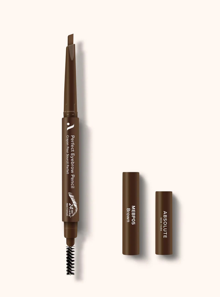 ABSOLUTE NY 2IN1 BROW PERFECTER - CHOCOLATE AEBD04