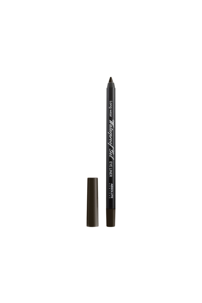 ABSOLUTE NY WATERPROOF GEL EYELINER - BROWN NFB83