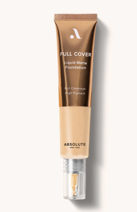 ABSOLUTE NY FULL COVER LIQUID MATTE FOUNDATION - WARM GOLDEN MFFD03