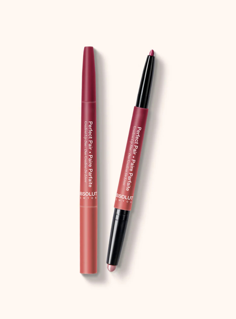 ABSOLUTE NY PERFECT PAIR LIP DUO - OLD HOLLYWOOD ALD05