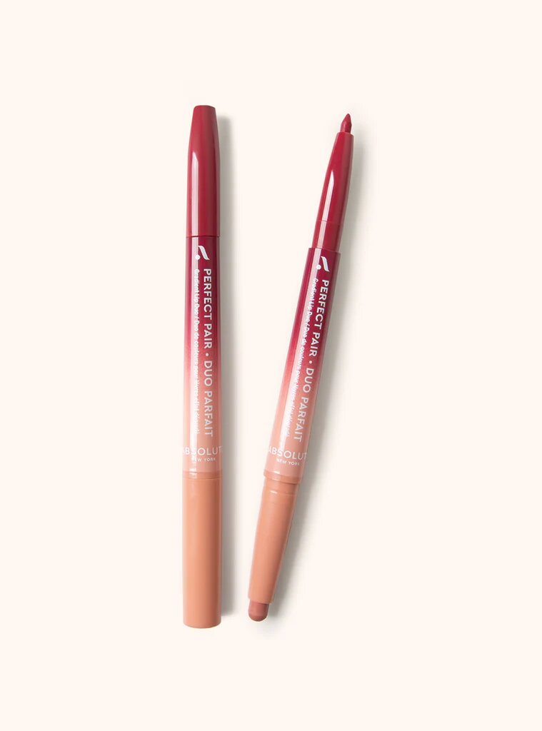 ABSOLUTE NY PERFECT PAIR LIP DUO - NAKED OMBRE ALD08