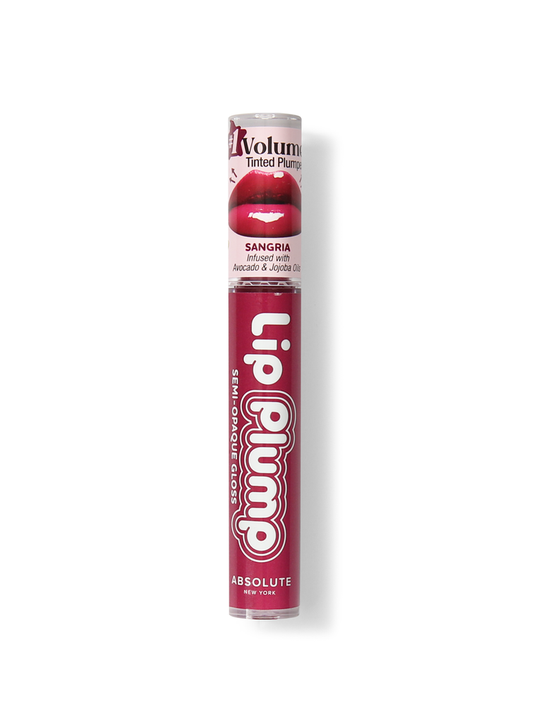 ABSOLUTE NY LIP PLUMP HIGH SHINE GLOSS - ROSEWOOD MLPG03