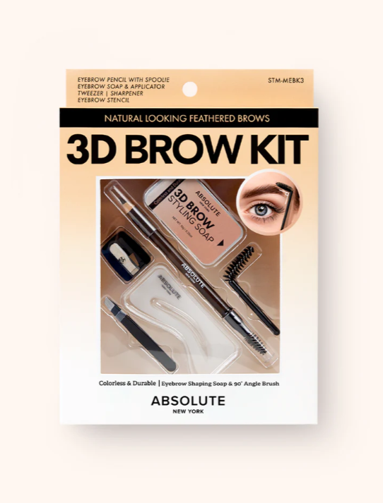 ABSOLUTE NY 3D BROW KIT STM-MEBK3